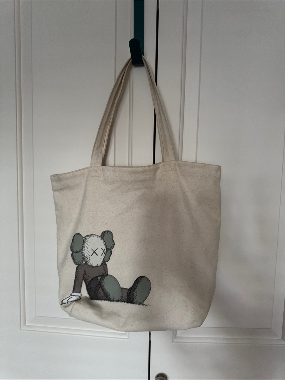 Uniqlo Kaws canvas tote bag